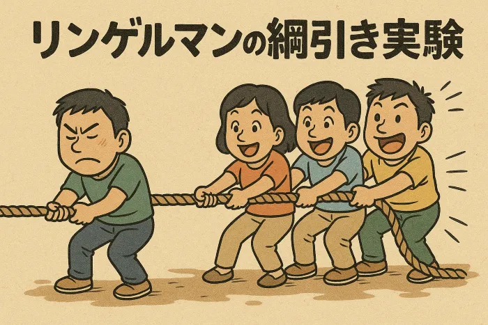 綱引き実験